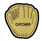 Sleeve Patch - Athletic Base-5 Baseball Glove