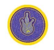 Sleeve Patch - Athletic Bowl-3 Circle with bowling pins