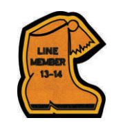 Sleeve Patch - Athletic Drill-1 Line Boot
