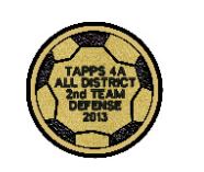 Sleeve Patch - Athletic Socc-1 Soccer Ball