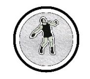 Sleeve Patch - Athletic Track Male  or Female
