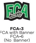 Sleeve Patch - FCA with Banner FCA-6