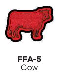 Sleeve Patch - FFA Cow FFA-5