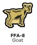 Sleeve Patch - FFA Goat FFA-8