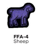 Sleeve Patch - FFA Sheep FFA-4