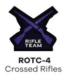 Sleeve Patch - ROTC Crossed Rifles rotch-4