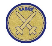 Sleeve patch - Athletic Fence-1 Fencing Sabers